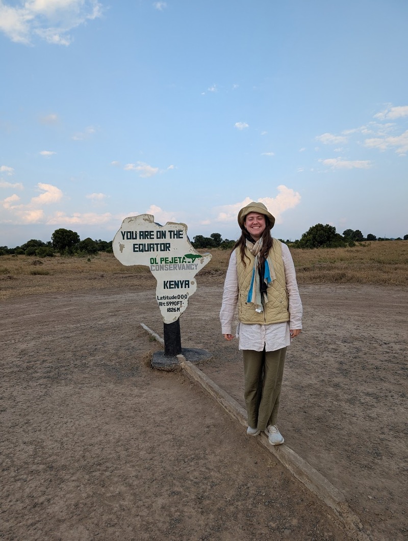 Malia at the equator