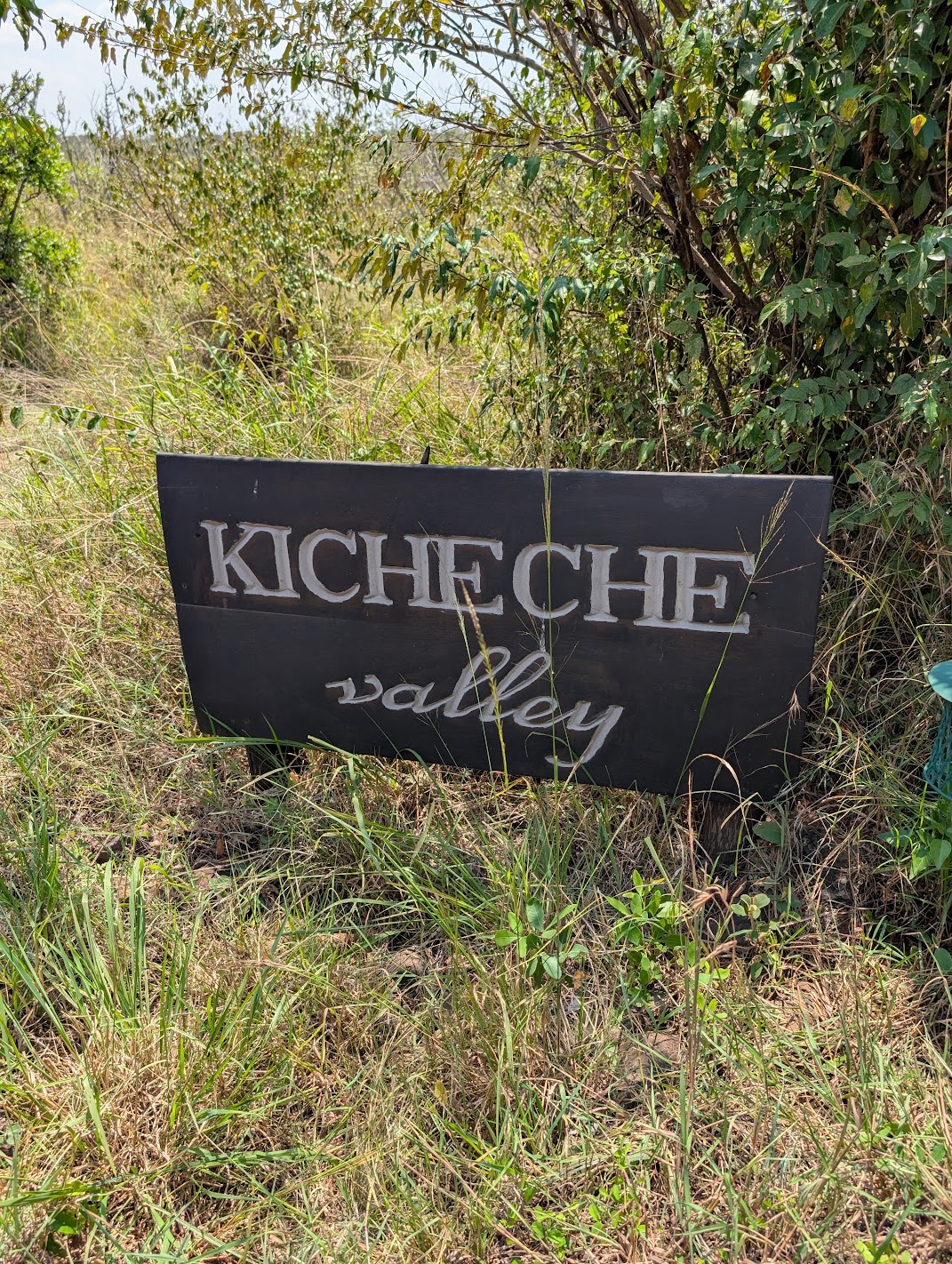 Kicheche Valley Camp entrance sign